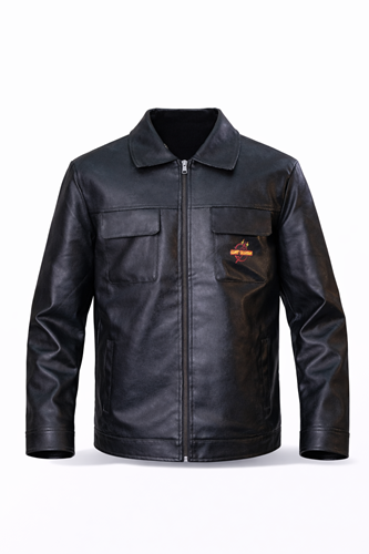 EMBROIDERY LEATHER JACKECT 